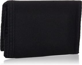 img 3 attached to Black Fabric 💼 Trifold Wallet by Dickies