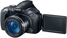 img 2 attached to 📷 Canon SX40 HS 12.1MP Digital Camera - 35x Optical Zoom, Wide Angle Stabilization, 2.7" Vari-Angle LCD