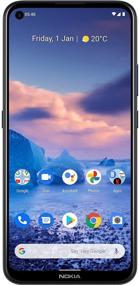 img 4 attached to Nokia 5.4 Unlocked Smartphone: Android 10, Dual SIM, 2-Day Battery, 48MP Quad Camera | US Version (4/128GB), 6.39-Inch Screen, Polar Night