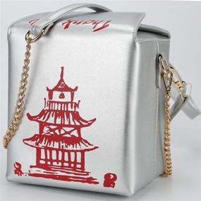img 3 attached to QiMing Crossbody Shoulder Chinese Takeout Women's Handbags & Wallets in Totes