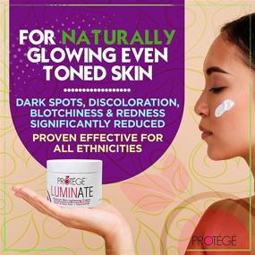 img 2 attached to Natural Skin Whitening Cream - Luminate for Underarm, Body, Face, Intimate and Sensitive Areas - Premium Formula with Arbutin, Kojic Acid, Niacinamide - 2oz - Suitable for Women and Men