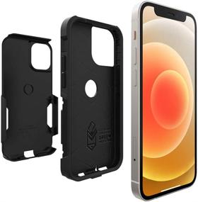 img 1 attached to 📱 Top-rated OtterBox Commuter Series Case - iPhone 12 Mini - Black