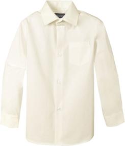 img 1 attached to 👔 Sleeve Dress Shirt by Spring Notion - Boys' Clothing for Tops, Tees & Shirts