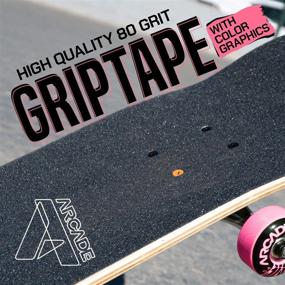 img 2 attached to 🛹 Professional Standard Skateboards by ARCADE Skateboard