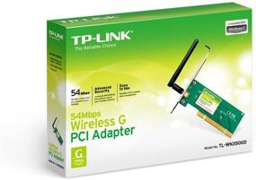 img 1 attached to 📶 TP-Link TL-WN350GD: High-Speed 54Mbps Wireless G PCI Adapter