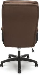 img 1 attached to 🪑 OFM ESS-3081-BRN: Plush High-Back Microfiber Office Chair in Brown - Luxurious Comfort for Your Workspace