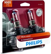 💡 enhance your vision with philips automotive lighting 9005 x-tremevision upgrade headlight bulb – 2 pack logo