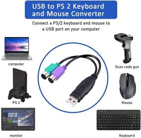 img 3 attached to 🔌 Optimized UCEC Keyboard and Mouse Converter Cable