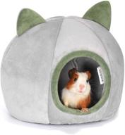 🏠 cozy winter nest for guinea pigs, hamsters, and hedgehogs: eonmir small animal house logo