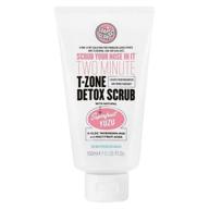 soap and glory pore refining facial scrub - scrub your nose in it formula, 150ml logo