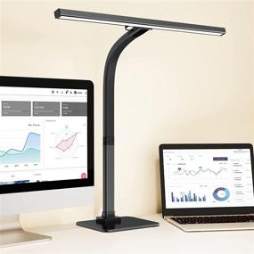 img 4 attached to 💡 Eppiebasic 12W Architect Led Desk Lamp: Dimmable, 6 Color Modes, Extra Bright Table Lamp for Home Office, Auto Dimming Overhead Lighting