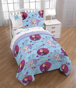 img 1 attached to Jay Franco Disney Frozen Comforter Bedding and Kids' Bedding