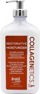 💆 revitalize and nourish your skin with devoted creations collagenetics spa restorative moisturizer 18.25 oz logo