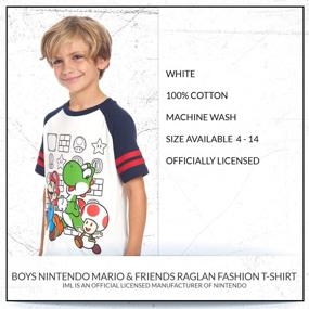 img 1 attached to 👕 Boys' Clothing: Nintendo Super Mario Characters T Shirt - Enhance Your SEO