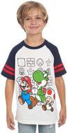 👕 boys' clothing: nintendo super mario characters t shirt - enhance your seo logo