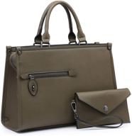 👜 dasein purses handbags shoulder satchel: stylish women's handbags & wallets for satchels logo