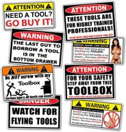 😂 hilarious toolbox warning decal sticker set by 215 decals: add some laughter to your toolbox! logo