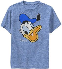 img 1 attached to Disney Characters Donald Performance Heather Boys' Clothing for Active