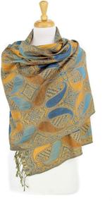 img 3 attached to 🧣 Stylish Paisley Pashmina: Women's Must-Have Accessories and Scarves & Wraps