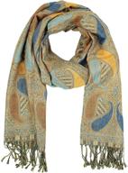 🧣 stylish paisley pashmina: women's must-have accessories and scarves & wraps logo