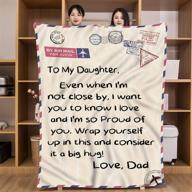 ufooro daughter blankets blanket present logo