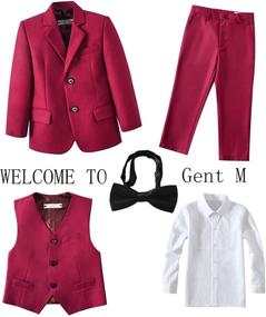 img 3 attached to 👔 Boys' Clothing: Sleek Suits, Tuxedo Pieces, Blazers & Pants in Suits & Sport Coats Collection