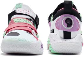 img 1 attached to Кроссовки для баскетбола LI NING ABAR075 2H с технологией профессионального поглощения ударов для мужчин