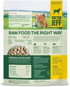 img 3 attached to 🐶 Premium Freeze-Dried Raw Dog Food - Dr. Jeff’s Optimum - Nutrient-Rich, Omega-3s, Protein & Human-Grade Ingredients - 1 LB. Bag