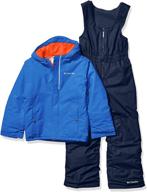 🧥 columbia youth buga waterproof jacket & snow pants set logo