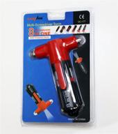 инструмент danny's world precision 8 in 1 multi-end screwdriver tool: последний компактный спутник с аварийным светодиодным фонариком и инструментом для разбивания стекла. логотип