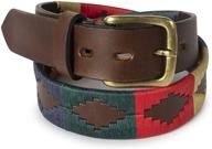 👔 men's handcrafted multi-colored leather accessories for gaucholife belts logo