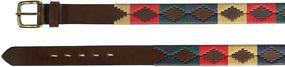 img 3 attached to 👔 Men's Handcrafted Multi-Colored Leather Accessories for Gaucholife Belts
