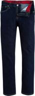 levis elastic waistband jeans rinse: premium boys' clothing for style and comfort logo