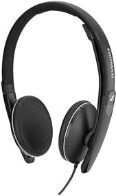 img 2 attached to 🎧 Sennheiser SC 165 USB (508317) - Double-Sided (Binaural) Headset for Business Professionals, Enhanced HD Stereo Sound, Noise-Cancelling Microphone, USB Connector (Black)