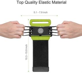 img 2 attached to Pokanic Cellphone WristBand180° Rotatable Compatible