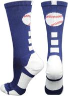 🧦 stylish madsportsstuff baseball logo athletic crew socks in multiple vibrant colors logo