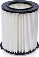 🔍 high-quality vf4000 replacement filter for rid-gid, husky, and craftsman wet dry vacuums - perfect fit for 5-20 gallon models - washable & reusable логотип