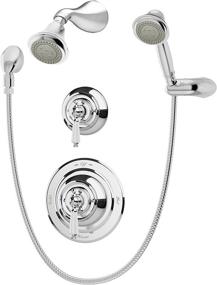 img 4 attached to 🚿 Carrington Chrome Hand Shower Valve and Trim - Symmons SYM 4405