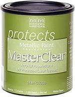 modern masters me662 clear masterclear protective clear topcoat - 1 quart, pack of 1 logo