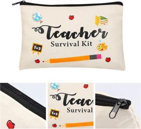 img 2 attached to Teacher Appreciation Cosmetic Toiletry Preschool Travel Accessories