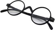 reading glasses spring hinge black white vision care in reading glasses logo