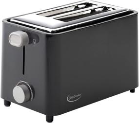 img 4 attached to 🍞 Black Betty Crocker BC-2605CB Cool Wall 2-Slice Toaster