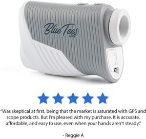 img 2 attached to Blue Tees Golf Series 2 Laser Rangefinder for Golf - Distance Finder, 800 Yards Range, 6X Magnification, Flag Lock Pulse Vibration, Non-Slope Technology