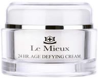 🌟 le mieux 24 hour anti-aging cream - hydrating facial moisturizer with hyaluronic acid & peptides, rich face cream for age defying, paraben and sulfate-free (1.75 oz / 52 ml) logo