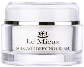 img 4 attached to 🌟 Le Mieux 24 Hour Anti-Aging Cream - Hydrating Facial Moisturizer with Hyaluronic Acid & Peptides, Rich Face Cream for Age Defying, Paraben and Sulfate-Free (1.75 oz / 52 ml)