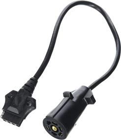 img 3 attached to 🔌 Optronics A57WH 5-Flat to 7-Round 16-Inch Cable Adapter and Plug