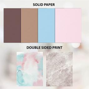 img 1 attached to 📚 Discover the Versatility of Desecraft 250Gsm Textured Cardstock Scrapbook for Your Creative Ventures