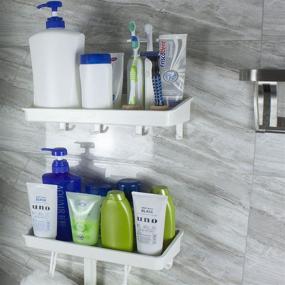 img 2 attached to IYAR HOME Organizer Bathroom Adhesive