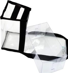 img 3 attached to 👜 Transparent Totally-Tiffany BSFP-SNG10 Sue Buddy Bag for Efficient Storage: 1.27 x 33.02 x 45.72 cm