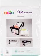 👜 transparent totally-tiffany bsfp-sng10 sue buddy bag for efficient storage: 1.27 x 33.02 x 45.72 cm logo